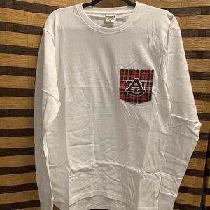 Auburn Tigers Long Sleeve Pocket Tee -NEW unisex M
